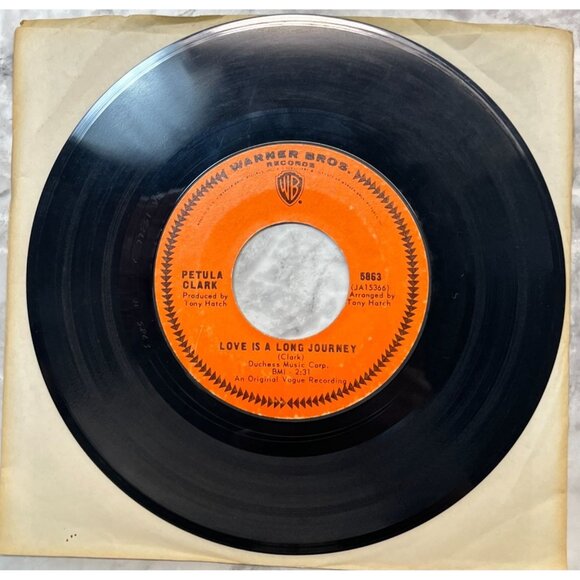 Petula Clark 45 Record Lot of 10 Pop Grass Is Always Greener American Boy - Picture 8 of 8